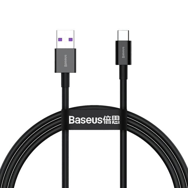 Baseus Superior Series Fast Charging Data Cable USB to Type-C 66W 1m Black