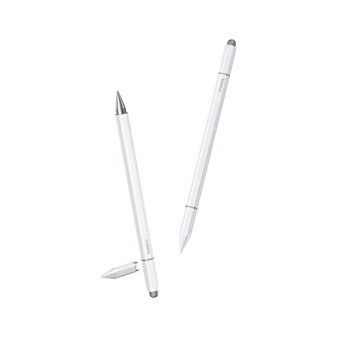 CN-Baseus Smooth Writing III 3-in-1 Passive Stylus Magnetic Version Moon White