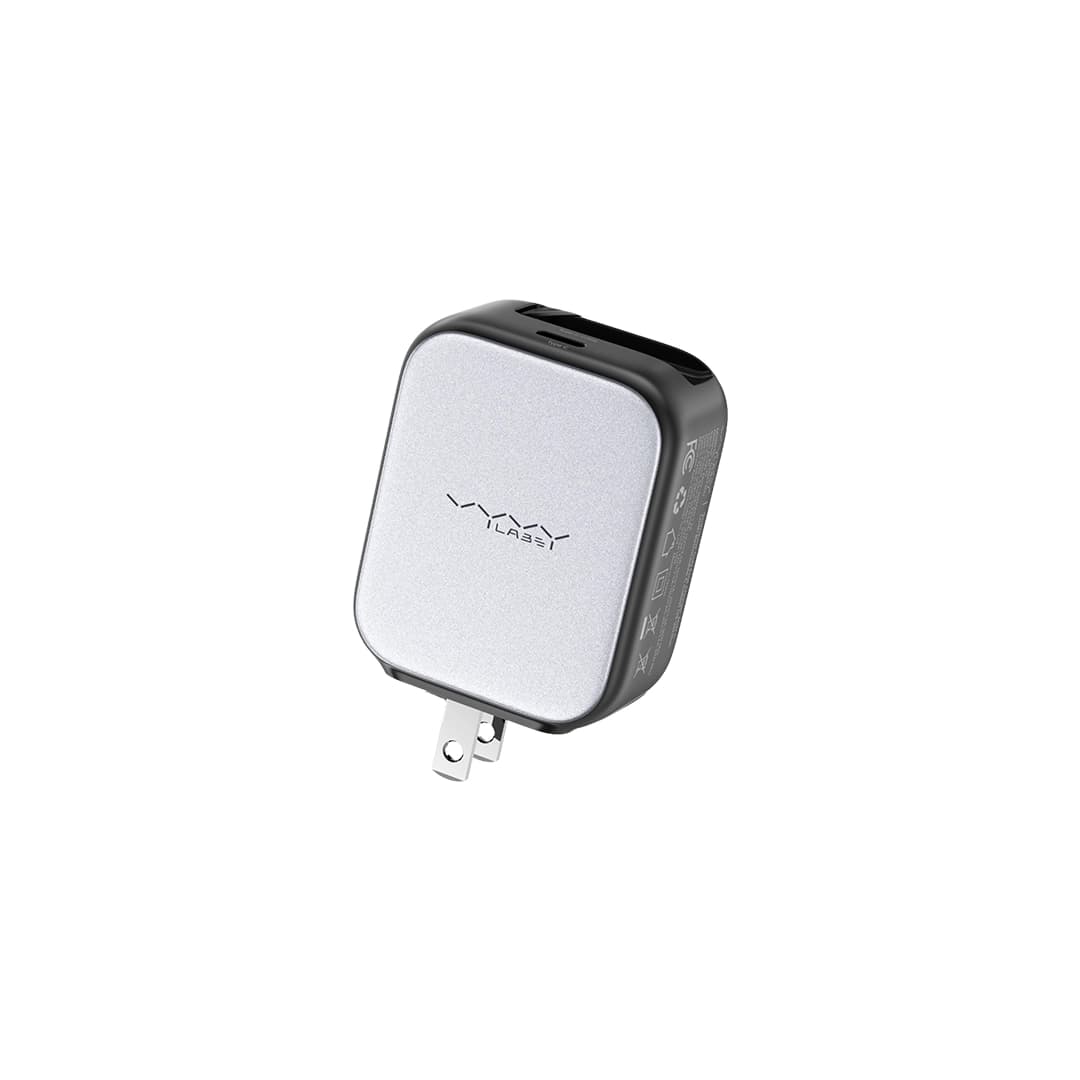 Vyvylabs Swiftshine GaN Fast Charger 30W C (with Retractable C Cable) US Version