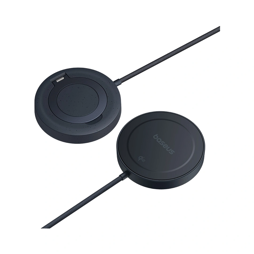 Baseus Simple Mini4 Magnetic Wireless Charging Stand 15W Universal Explorer Edition Cosmic Black