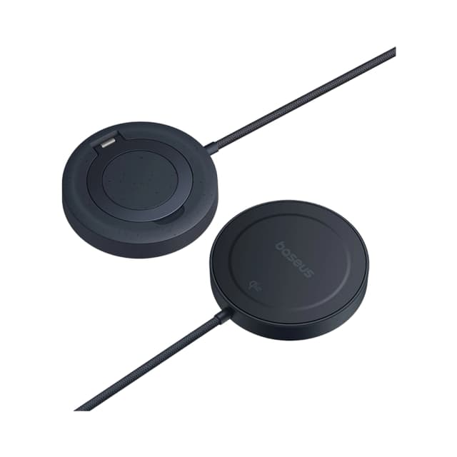 Baseus Simple Mini4 Magnetic Wireless Charging Stand 15W Universal Explorer Edition Cosmic Black