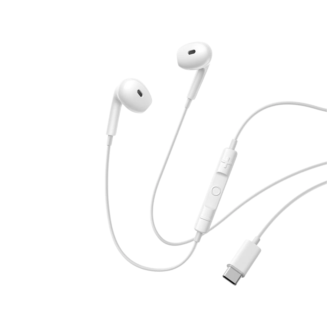 OS-Baseus Encok CZ19 Wired Earphones Moon White