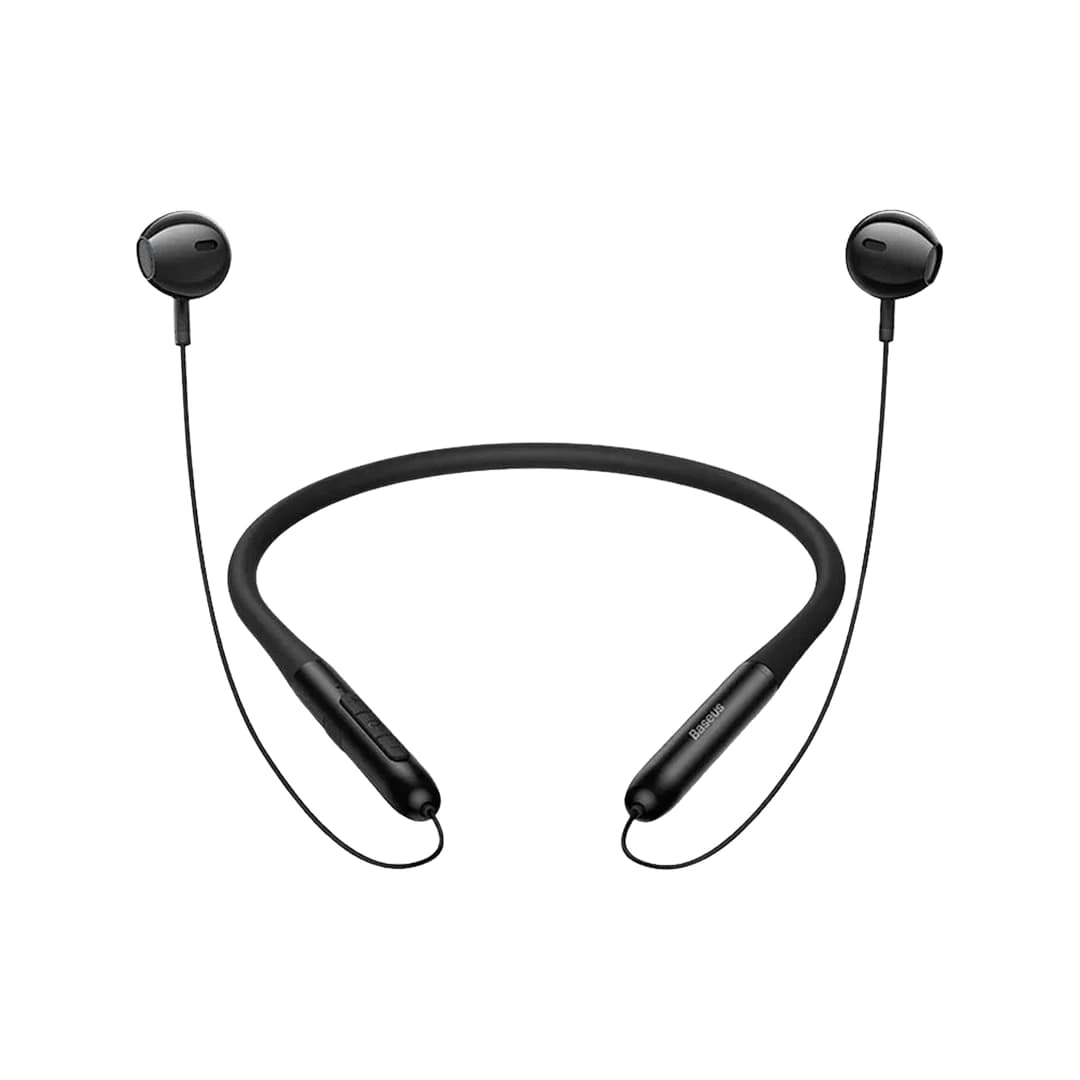 Baseus Bowie P1 Neckband Wireless Earphones Cluster Black